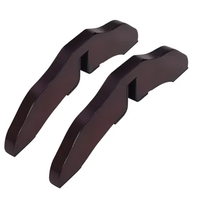 GIANTEX Pieds de support pour barrière en bois pour animaux de compagnie GIANTEX Pieds de support pour barrière en bois pour animaux de compagnie