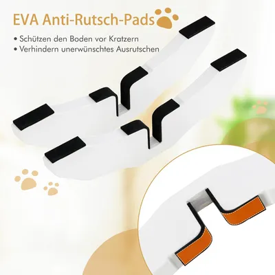 GIANTEX Stützfüße Für Eine Holzbarriere Für Haustiere