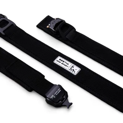 Collier à dégagement rapide Bestia Dog Sport Noir Collier à dégagement rapide Bestia Dog Sport Noir