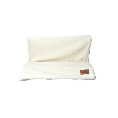 Hamac de radiateur bouclette Olympe pour chat - Ecru