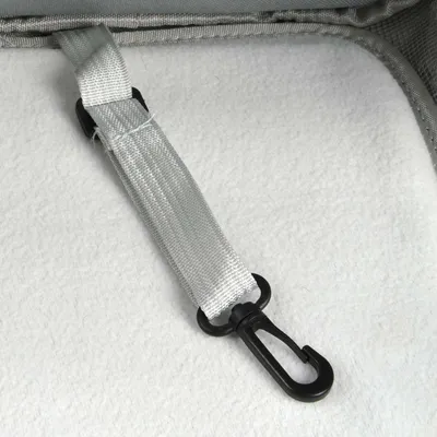 Sac à dos de transport avec bulle pour chat et chien - Gris