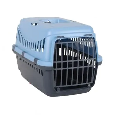 Cage de transport Gipsy pour Chien - Bleu et Gris anthracite