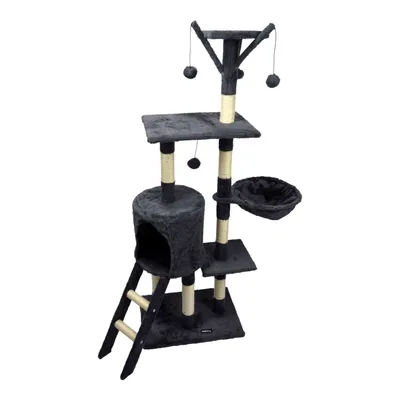 Grand arbre à chat Moon multi activités - Gris anthracite
