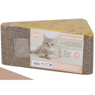 Griffoir fromage avec herbe à chat