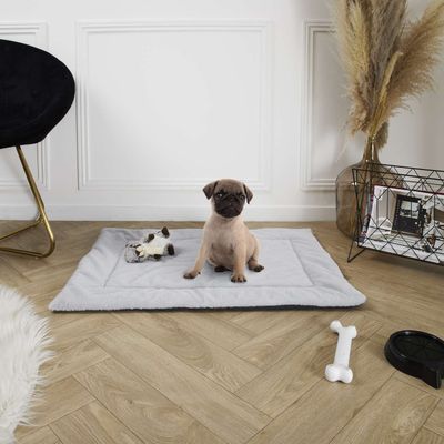 Tapis doux Jazz pour chien et chat - Gris