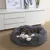 Coussin doux et rond Snow pour chien et chat - Diam 75 cm