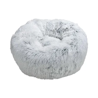 Coussin doux et rond Snow pour chien et chat - Diam 55 cm