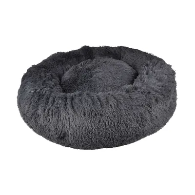 Coussin doux et rond Snow pour chien et chat - Diam 95 cm
