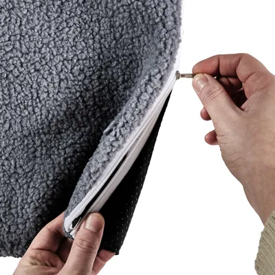 Tapis thermique isolant pour chien et chat - Gris