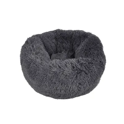 Coussin doux et rond Snow pour chien et chat - Diam 55 cm