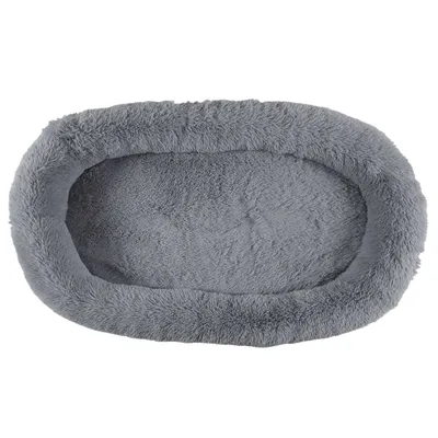 Grand panier coussin doux Marley pour chien - Gris Grand panier coussin doux Marley pour chien - Gris