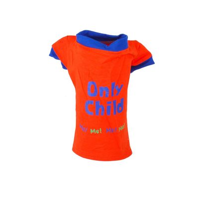T-shirt pour chien Only Child - Orange