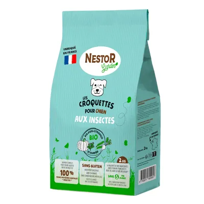Nestor - Croquettes Bio aux Insectes pour Chien Nestor - Croquettes Bio aux Insectes pour Chien