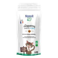 Nestor - Croquettes Bio à la Volaille Chat Stérilisé Allégées