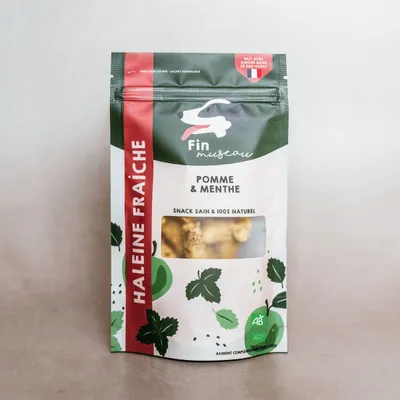 Fin Museau - Friandises Bio Sans Céréales "Haleine Fraîche" pour Chien