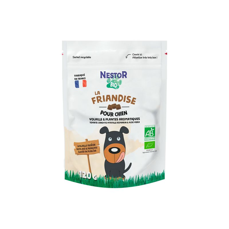 Nestor - Friandises Bio Sans Céréales à la Volaille pour Chien