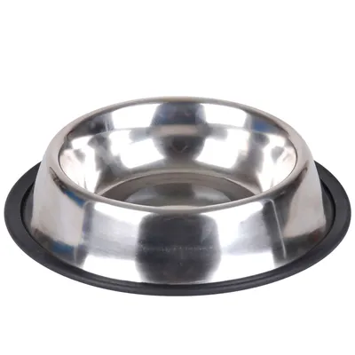 Gamelle en inox avec base antidérapante