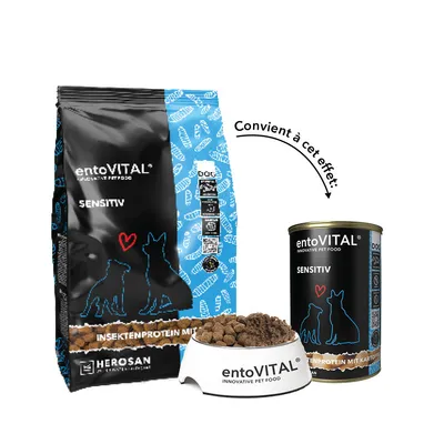 entoVITAL DOG SENSITIV pour chiens