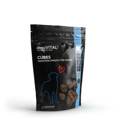 entoVITAL DOG Snack Cubes pour chiens