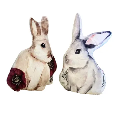 L'Eden des Pattounes - Coussin lapin