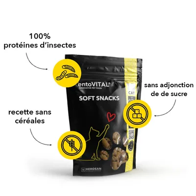 entoVITAL CAT Soft Snacks