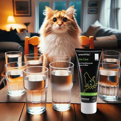 entoVITAL CAT pâte à lécher uro care pour chats
