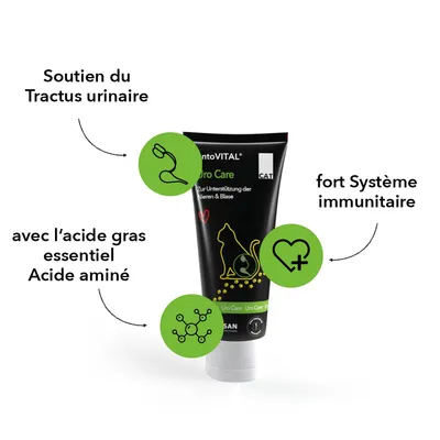 entoVITAL CAT pâte à lécher uro care pour chats