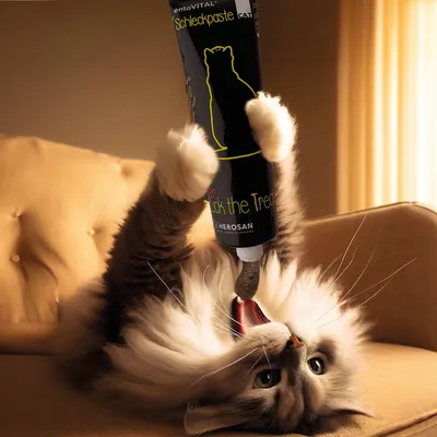 entoVITAL CAT pâte à lécher hypoallergénique pour chats