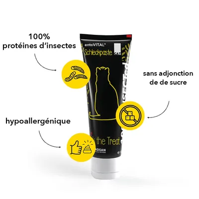 entoVITAL CAT pâte à lécher hypoallergénique pour chats