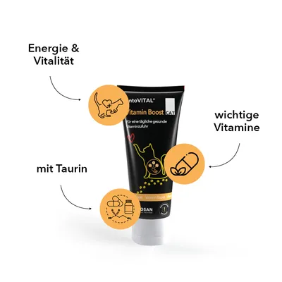 entoVITAL CAT vitamin boost pâte pour chats entoVITAL CAT vitamin boost pâte pour chats