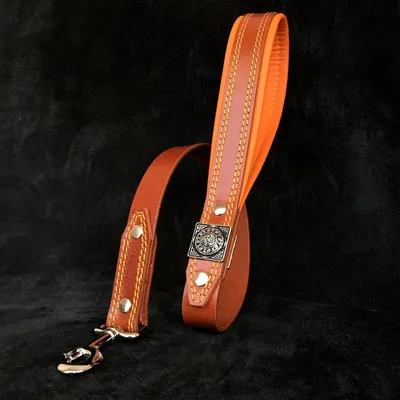 Bestia Custom Dog Gear - Laisse marron Eros