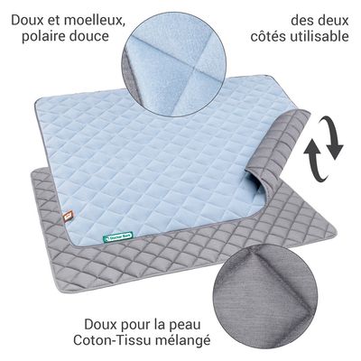 Doctor Bark Plaid en Polaire Réversible