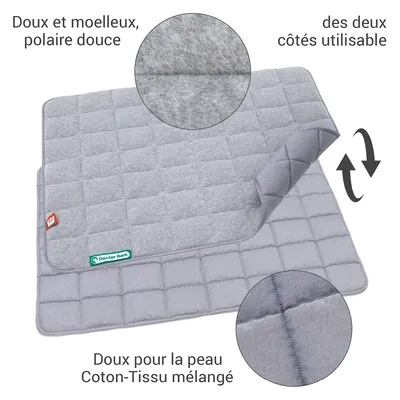 Doctor Bark Plaid en Polaire Réversible Doctor Bark Plaid en Polaire Réversible