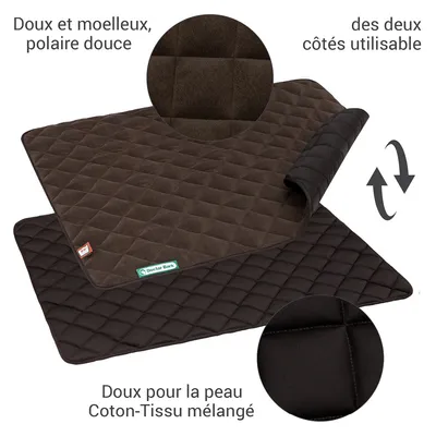 Doctor Bark Plaid en Polaire Réversible