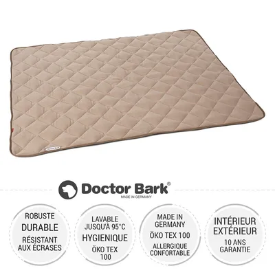 Doctor Bark Plaid en Polaire Réversible