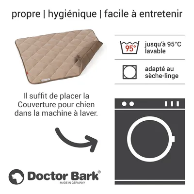 Doctor Bark Plaid en Polaire Réversible