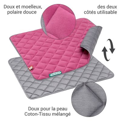 Doctor Bark Plaid en Polaire Réversible