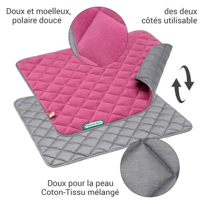 Doctor Bark Plaid en Polaire Réversible