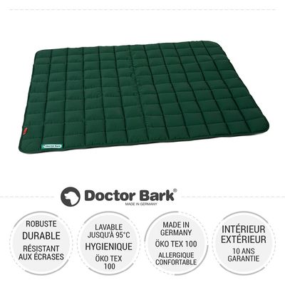 Doctor Bark Couverture matelassée pour chiens