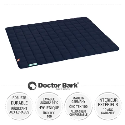 Doctor Bark Couverture matelassée réversible pour chiens