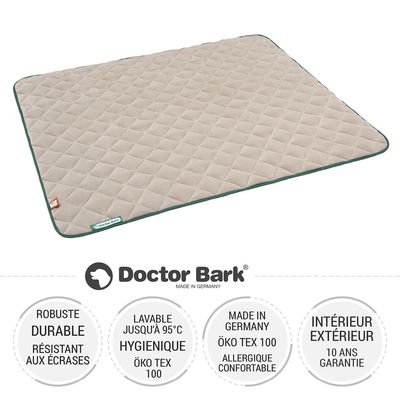 Doctor Bark Plaid en Polaire Réversible