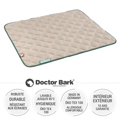 Doctor Bark Plaid en Polaire Réversible