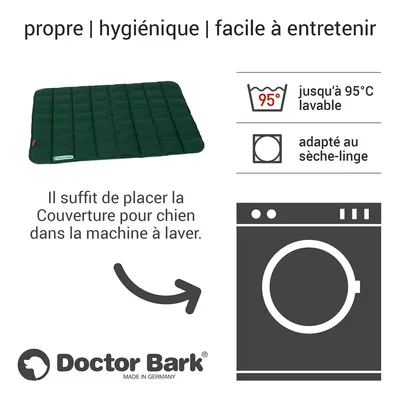 Doctor Bark Couverture matelassée pour chiens