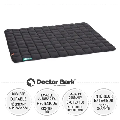 Doctor Bark Couverture matelassée réversible pour chiens