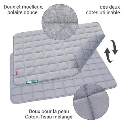Doctor Bark Plaid en Polaire Réversible