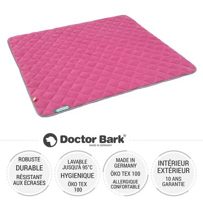 Doctor Bark Plaid en Polaire Réversible
