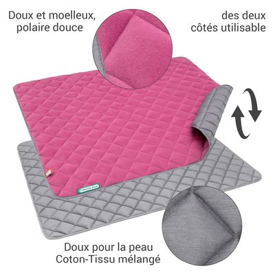 Doctor Bark Plaid en Polaire Réversible