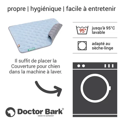 Doctor Bark Plaid en Polaire Réversible