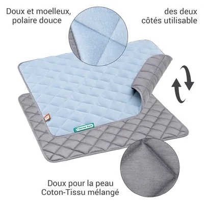 Doctor Bark Plaid en Polaire Réversible