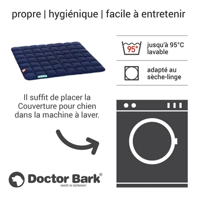 Doctor Bark Couverture matelassée pour chiens